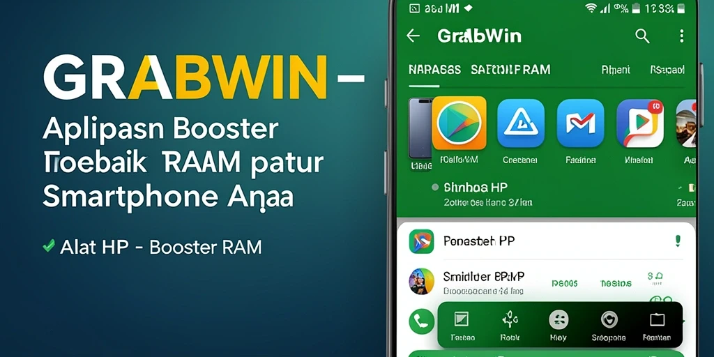 Tampilan antarmuka GRABWIN yang sederhana dan fungsional.