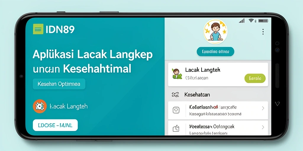 Tampilan antarmuka utama IDN89 yang informatif dan interaktif.