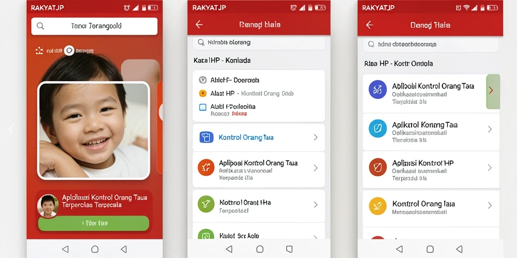 Tampilan antarmuka RAKYATJP untuk kontrol orang tua yang mudah digunakan.