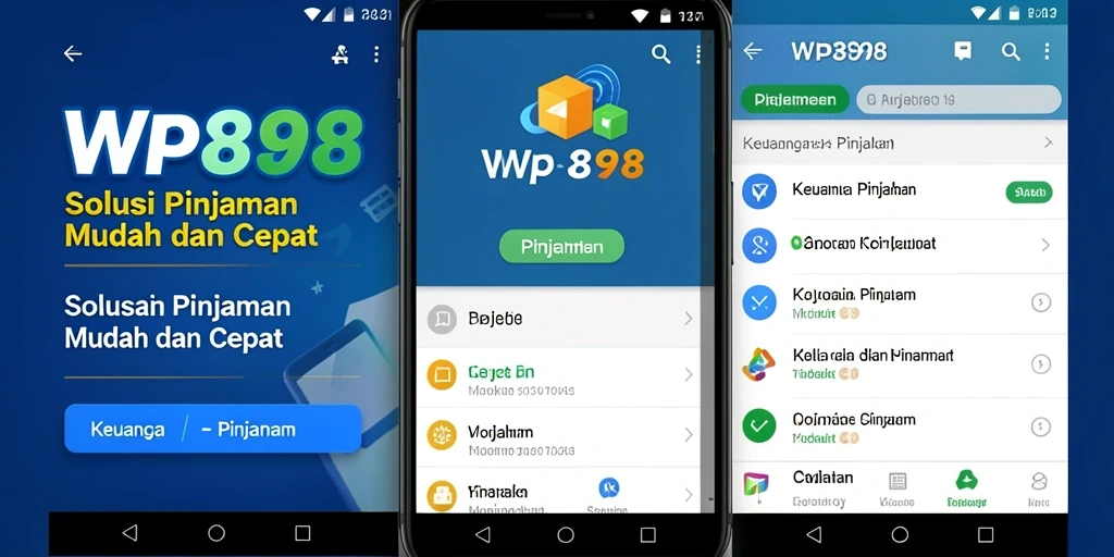 Tampilan antarmuka pengguna WP888 yang intuitif dan ramah.