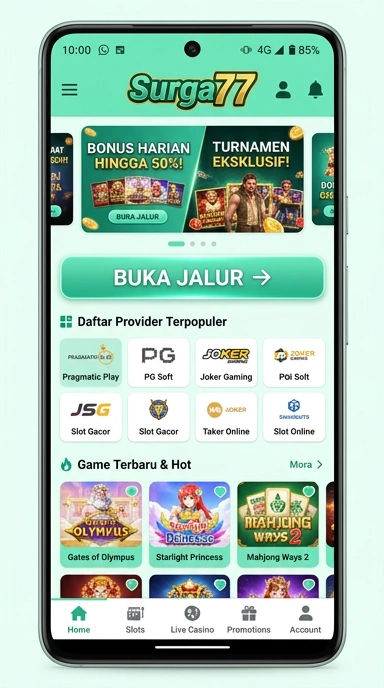 Link Alternatif Surga77 untuk Akses Cepat dan Aman