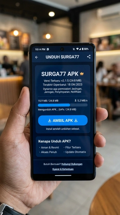 Download dan Instal APK surga77 di Android Anda