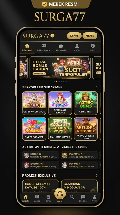 Kanal Resmi Surga77 untuk Pengguna Android Indonesia
