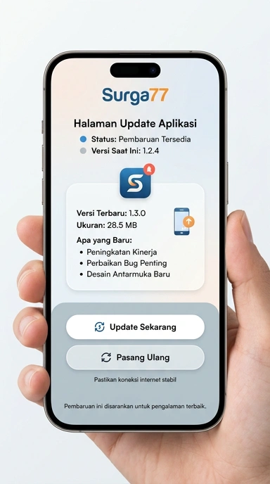 Riwayat Versi surga77: Pembaruan dan Perbaikan Terbaru